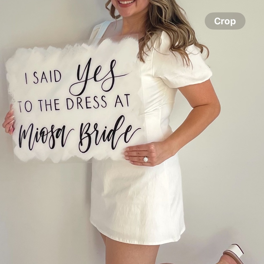 Altard State White Mini Dress